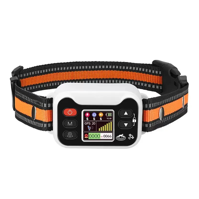 GPS Wireless Dog Fence, 66-6561FT Adjustable Radius Pet Containment System, IP67 Waterproof GPS Dog Training Collar with Vibration & Static Shock Safe Warning, Rechargeable Electric Pet Fence for Large Medium Small Dogs Outdoor No Wire Boundary