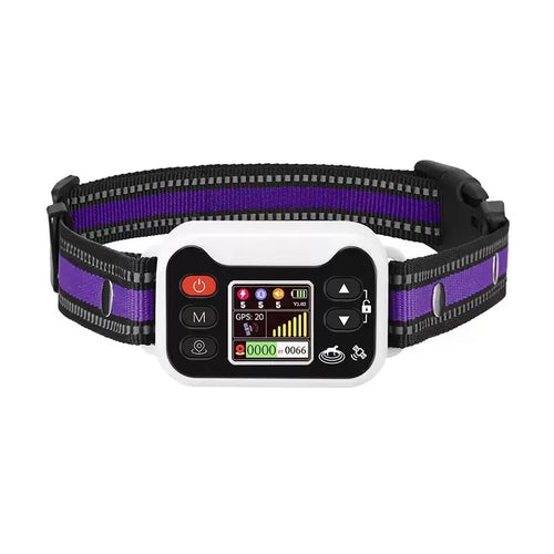 GPS Wireless Dog Fence, 66-6561FT Adjustable Radius Pet Containment System, IP67 Waterproof GPS Dog Training Collar with Vibration & Static Shock Safe Warning, Rechargeable Electric Pet Fence for Large Medium Small Dogs Outdoor No Wire Boundary