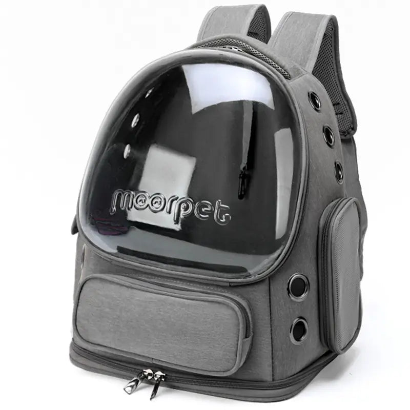 Space Capsule Pet Backpack Carrier - Breathable Mesh Backpack with Bubble Window, Portable Cat Dog Carrier for Travel, Hiking and Daily Use, Puppy Carrier