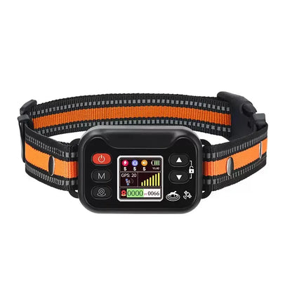 GPS Wireless Dog Fence, 66-6561FT Adjustable Radius Pet Containment System, IP67 Waterproof GPS Dog Training Collar with Vibration & Static Shock Safe Warning, Rechargeable Electric Pet Fence for Large Medium Small Dogs Outdoor No Wire Boundary